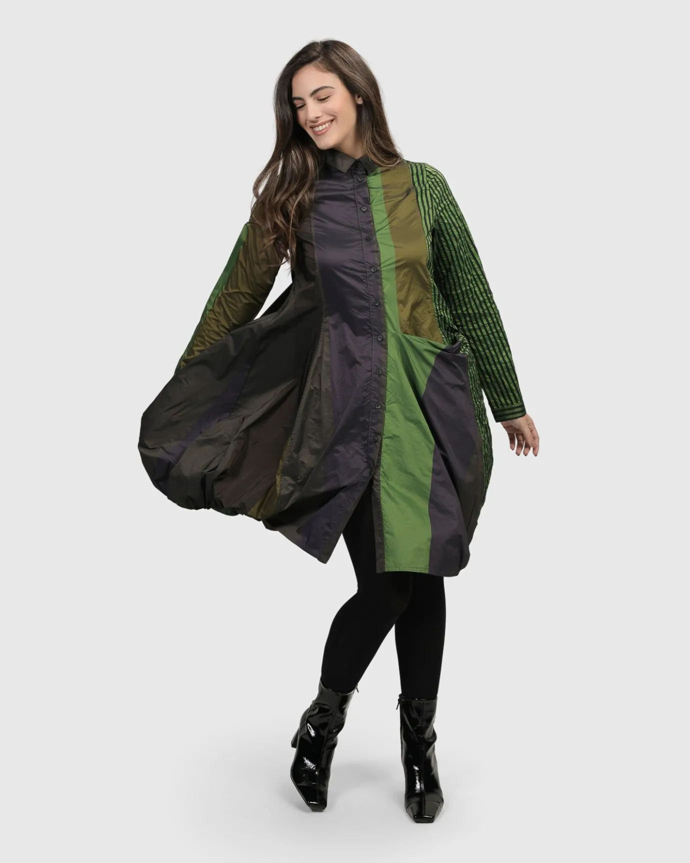Women Alembika Dresses<In My Element Wonderful Dress, Forest