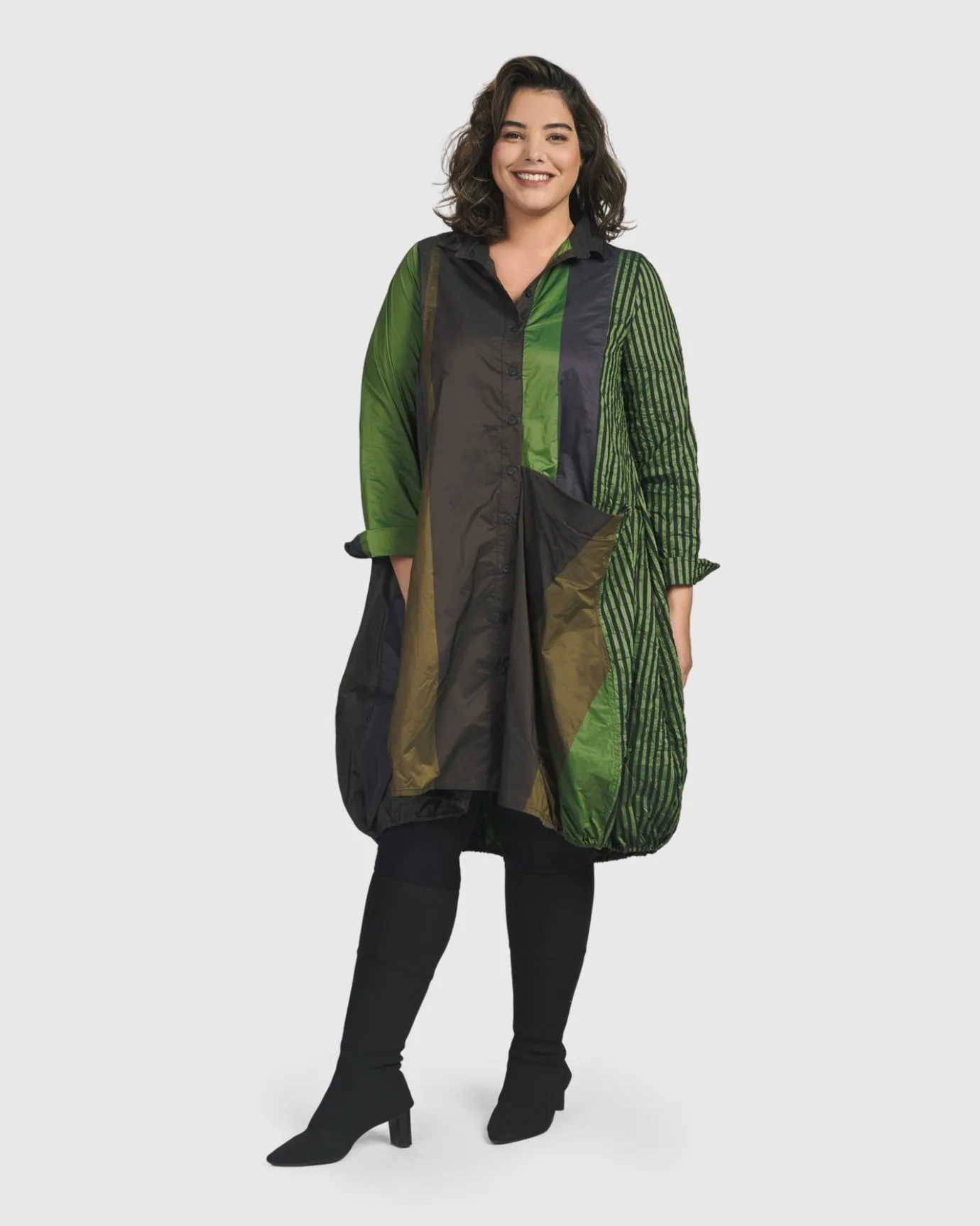 Women Alembika Dresses<In My Element Wonderful Dress, Forest
