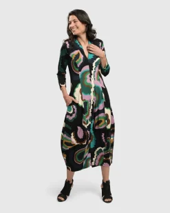 Women Alembika Plus<Intermezzo Cocoon Dress
