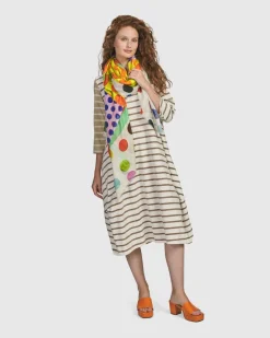 Women Alembika Scarves & Wraps<Island Time Scarf, Festival