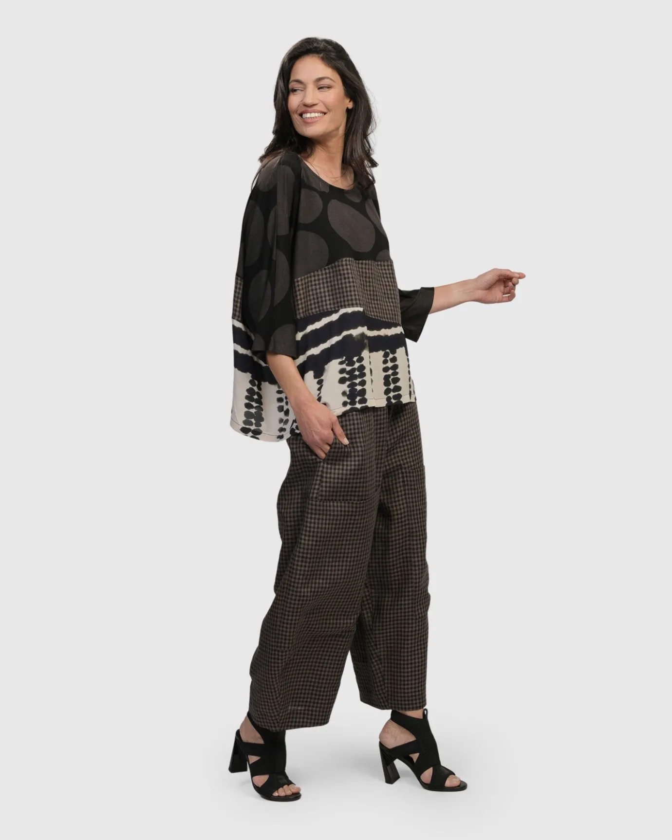 Women Alembika Tops & Tunics<Izma Boxy Tee, Savanna