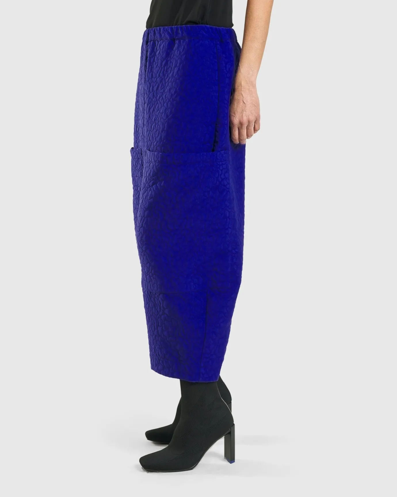 Women Alembika Pants & Skirts<Jacquard Tapestry Pants, Royal