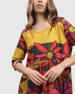 Women Alembika Dresses<Jasmine Relaxed Dress, Bouquet