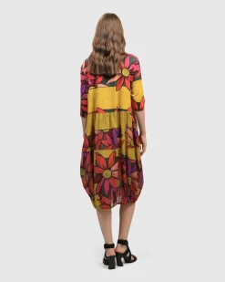 Women Alembika Dresses<Jasmine Relaxed Dress, Bouquet