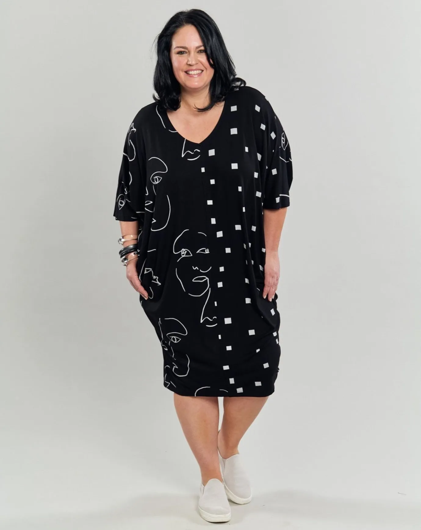 Women Alembika Dresses<Jax Dolman Midi Dress, Mix