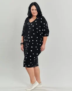 Women Alembika Dresses<Jax Dolman Midi Dress, Mix