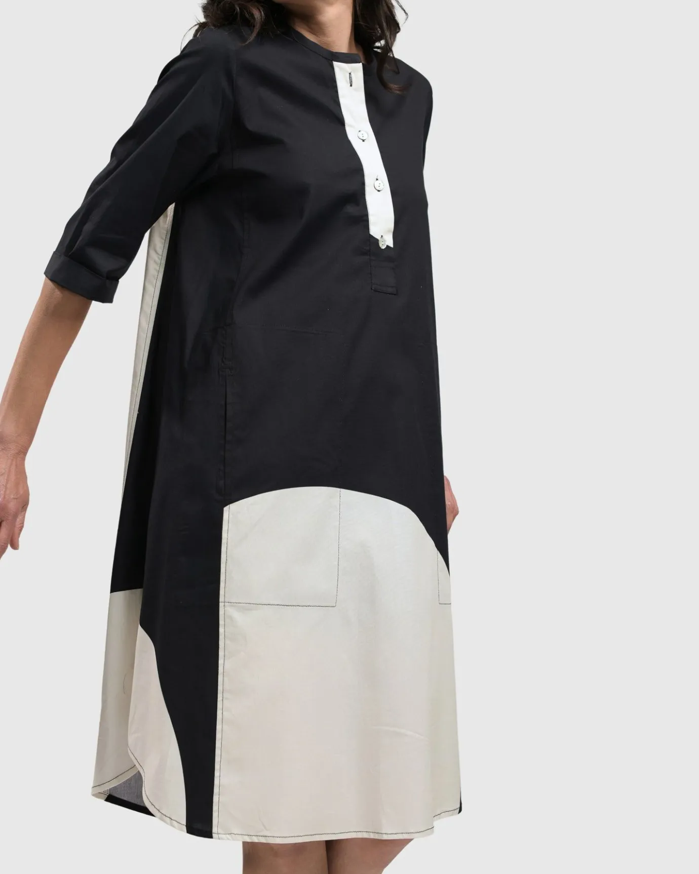 Women Alembika Dresses<Jenny Oversized Shift Dress, Mono