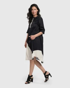 Women Alembika Dresses<Jenny Oversized Shift Dress, Mono
