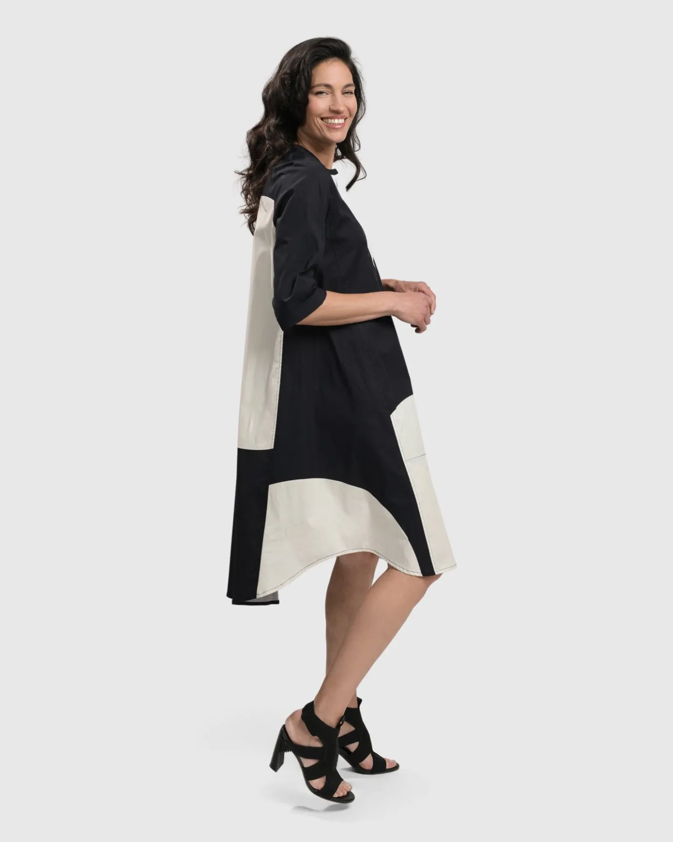 Women Alembika Dresses<Jenny Oversized Shift Dress, Mono