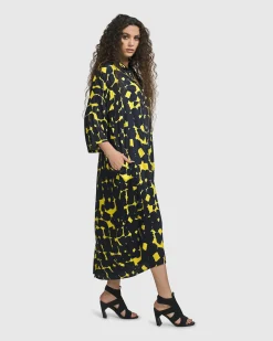Women Alembika Plus<Josephina Button Down Dress, Tie Dye