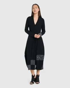 Women Alembika Plus<Josie Cocoon Dress, Mono