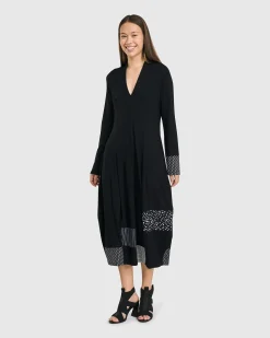 Women Alembika Plus<Josie Cocoon Dress, Mono