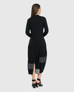 Women Alembika Plus<Josie Cocoon Dress, Mono