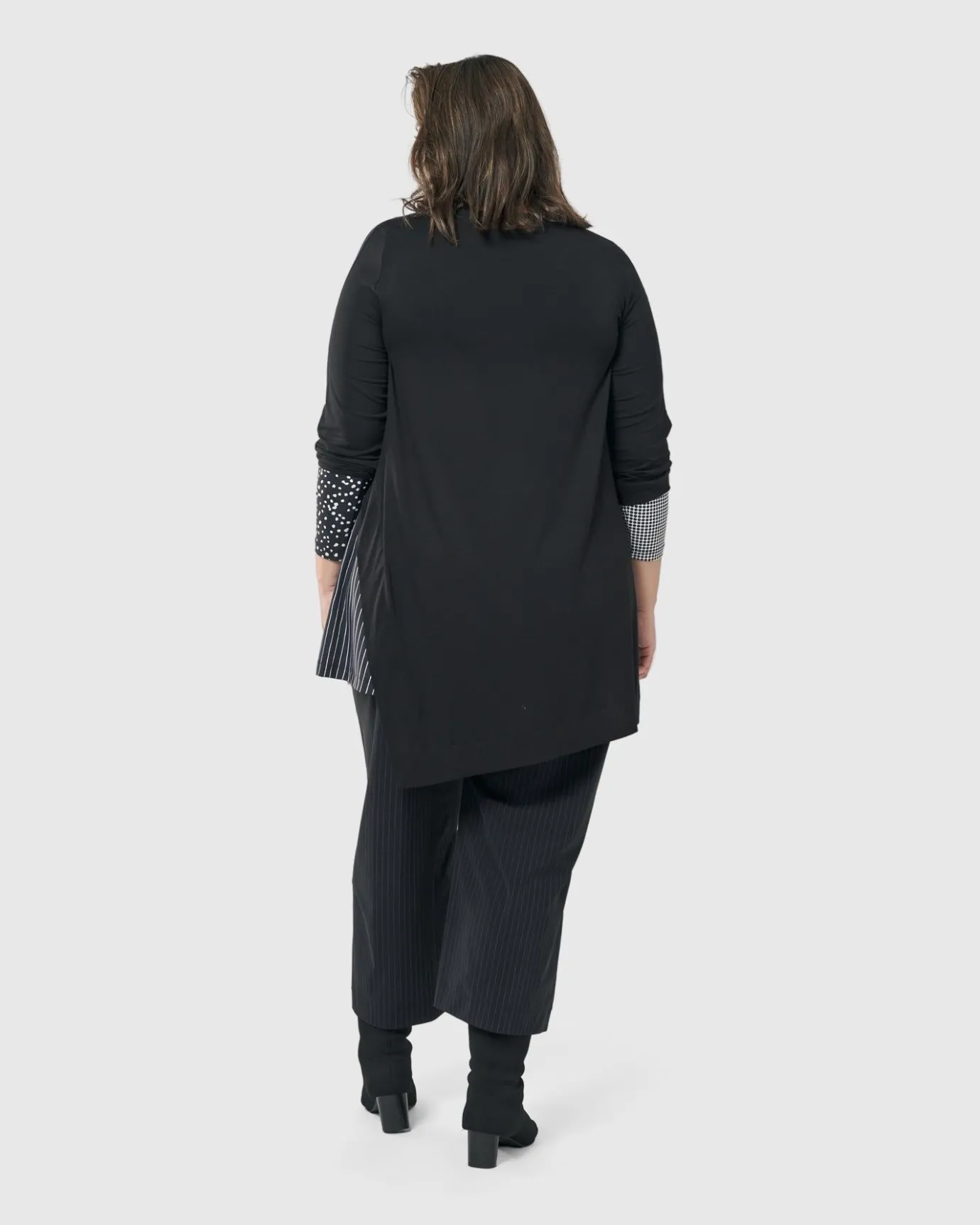 Women Alembika Plus<Josie Swing Tunic Top, Mono