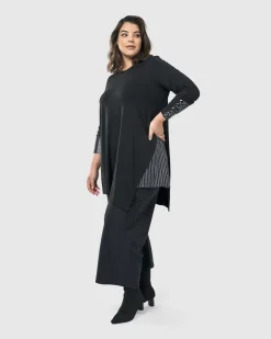 Women Alembika Plus<Josie Swing Tunic Top, Mono