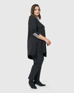 Women Alembika Plus<Josie Swing Tunic Top, Mono