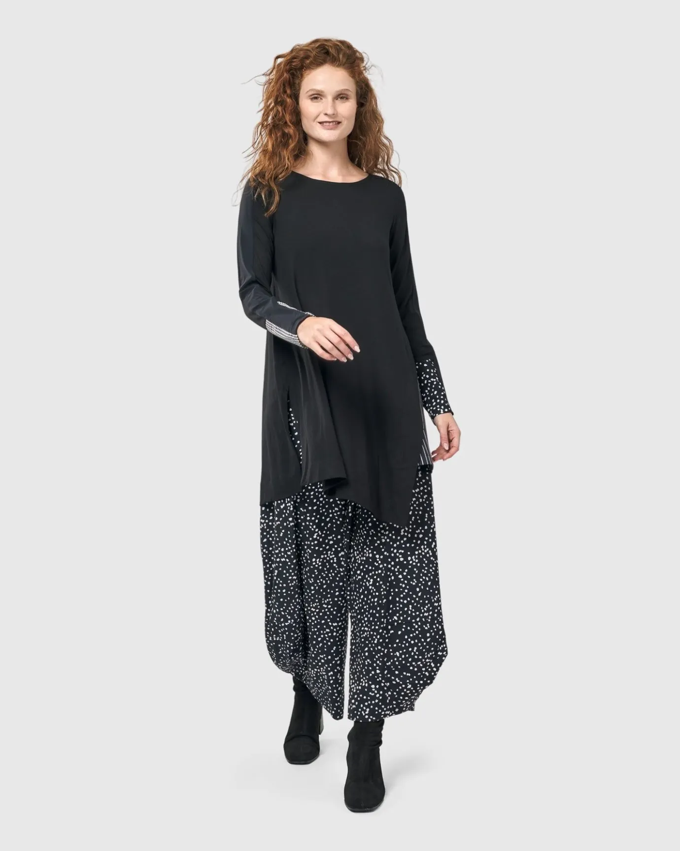 Women Alembika Tops & Tunics<Josie Swing Tunic Top, Mono