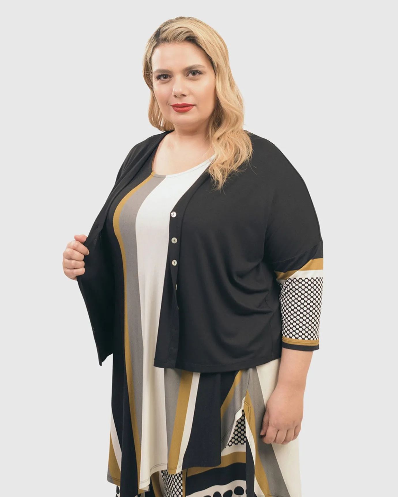 Women Alembika Jackets<Kenna Crop Cardigan, Circles