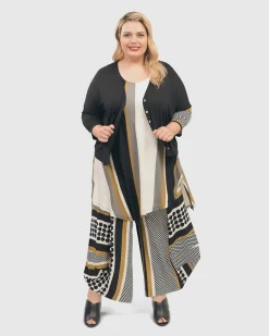 Women Alembika Jackets<Kenna Crop Cardigan, Circles