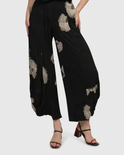 Women Alembika Pants & Skirts<Kennedy Crinkle Punto Pants, Roses
