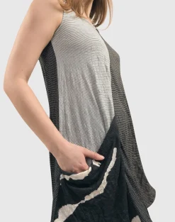 Women Alembika Plus<Kia Crinkle Tunic Top, Stripe