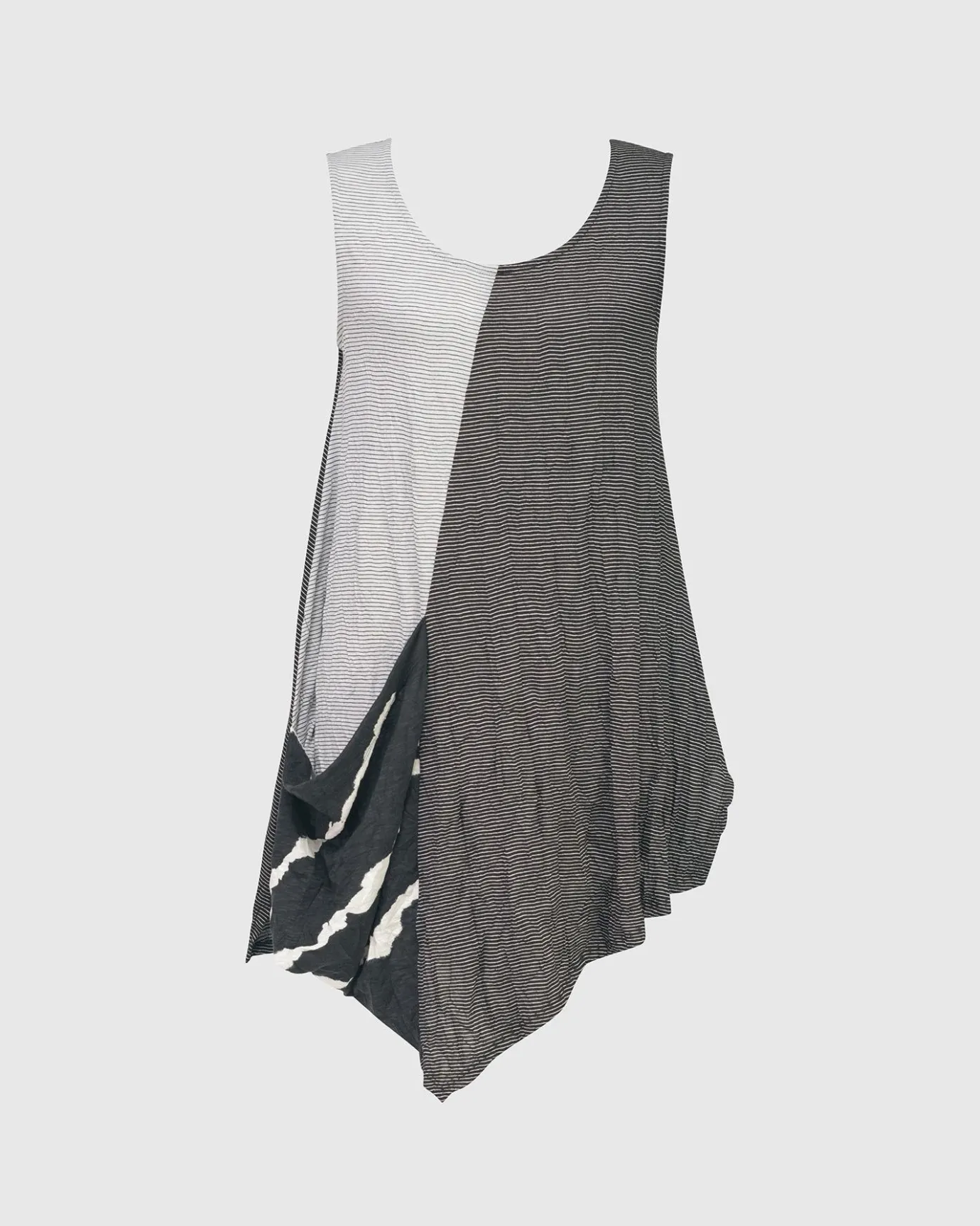 Women Alembika Plus<Kia Crinkle Tunic Top, Stripe