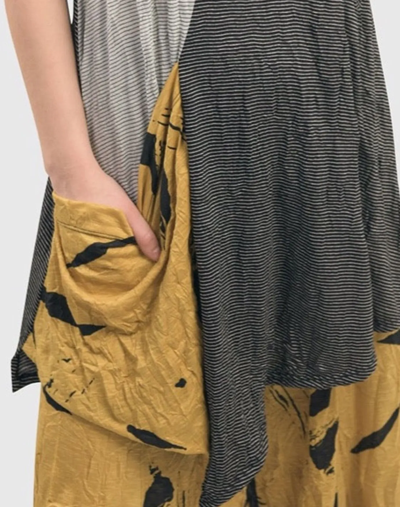 Women Alembika Plus<Kia Crinkle Tunic Top, Yellow