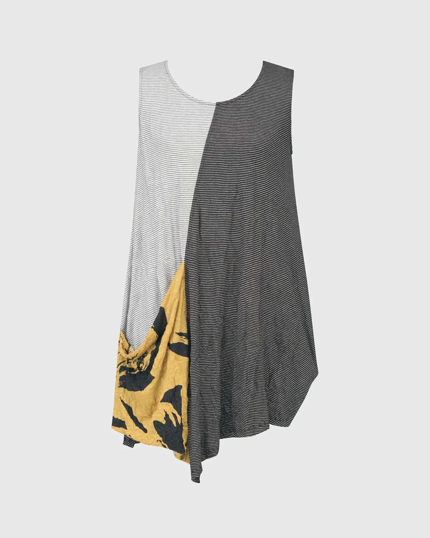 Women Alembika Plus<Kia Crinkle Tunic Top, Yellow