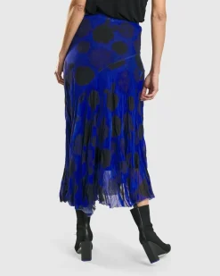 Women Alembika Plus<Kusama Swing Skirt, Royal
