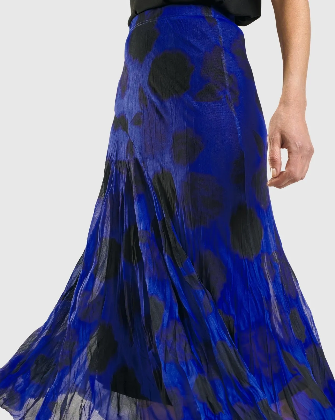 Women Alembika Plus<Kusama Swing Skirt, Royal