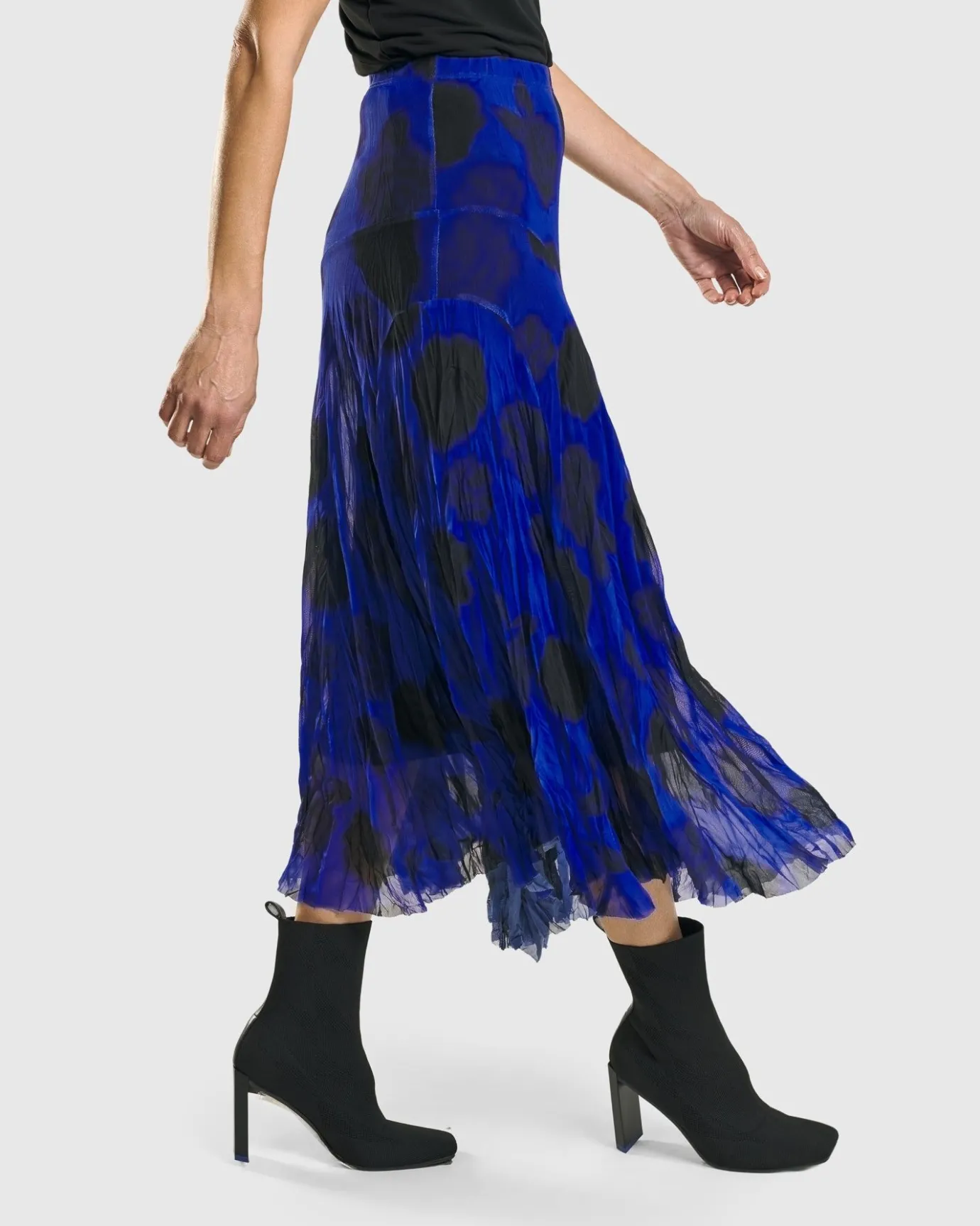 Women Alembika Plus<Kusama Swing Skirt, Royal