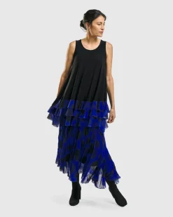 Women Alembika Plus<Kusama Swing Skirt, Royal