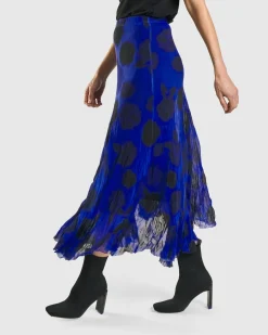 Women Alembika Plus<Kusama Swing Skirt, Royal