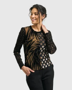 Women Alembika Plus<Kuzco Cropped Cardigan Top, Gold
