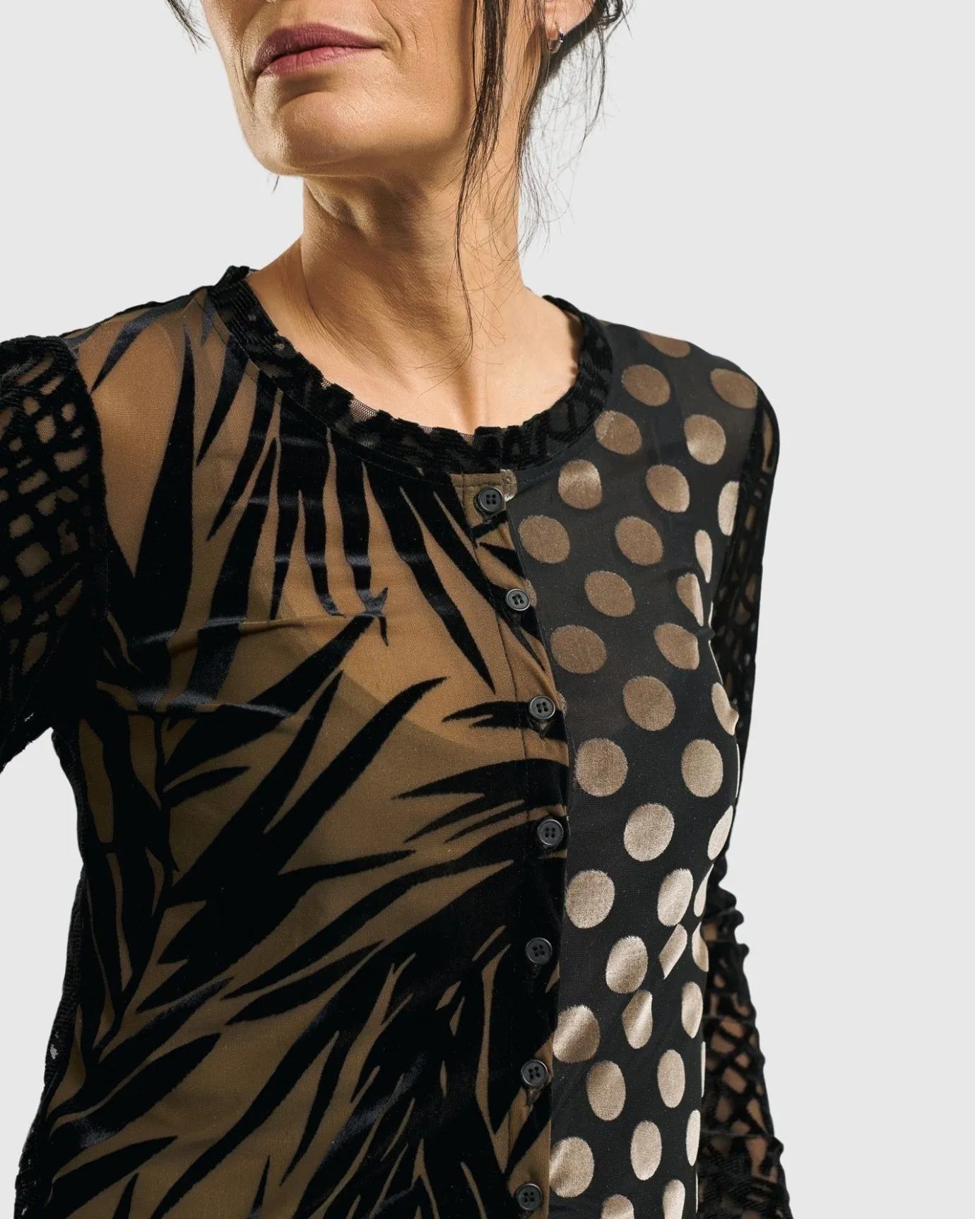 Women Alembika Plus<Kuzco Cropped Cardigan Top, Gold