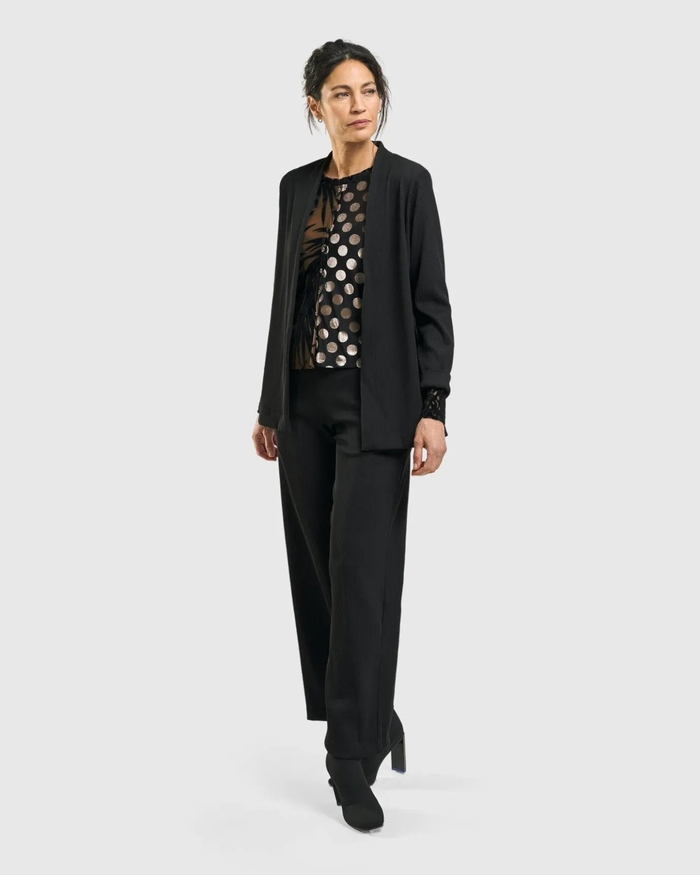 Women Alembika Plus<Kuzco Cropped Cardigan Top, Gold