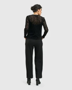 Women Alembika Plus<Kuzco Cropped Cardigan Top, Gold