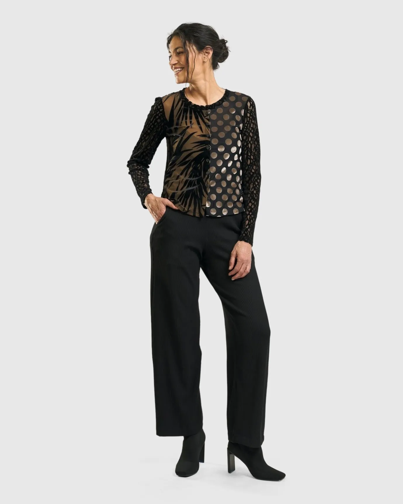 Women Alembika Jackets<Kuzco Cropped Cardigan Top, Gold