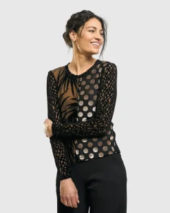 Women Alembika Jackets<Kuzco Cropped Cardigan Top, Gold