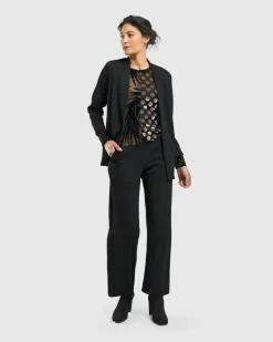 Women Alembika Jackets<Kuzco Cropped Cardigan Top, Gold