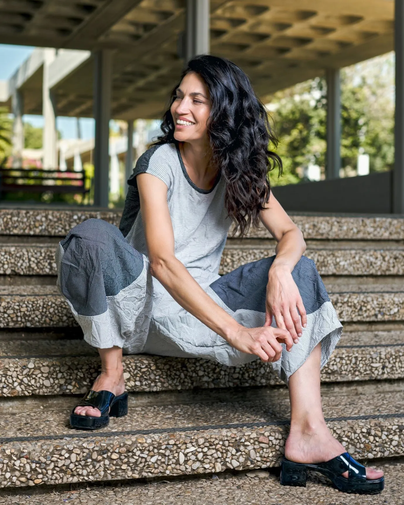 Women Alembika Pants & Skirts<Labyrinth Pants, Stripes