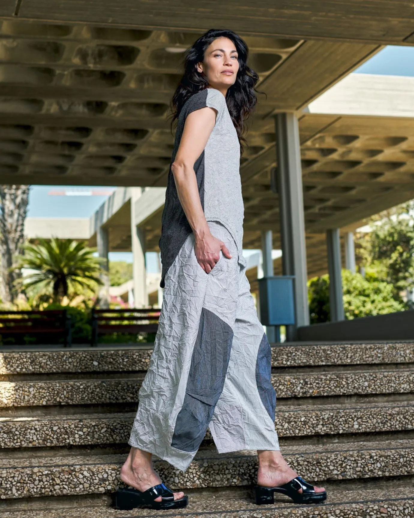 Women Alembika Pants & Skirts<Labyrinth Pants, Stripes