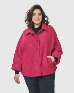 Women Alembika Plus<Lady Bird Jacket, Rose