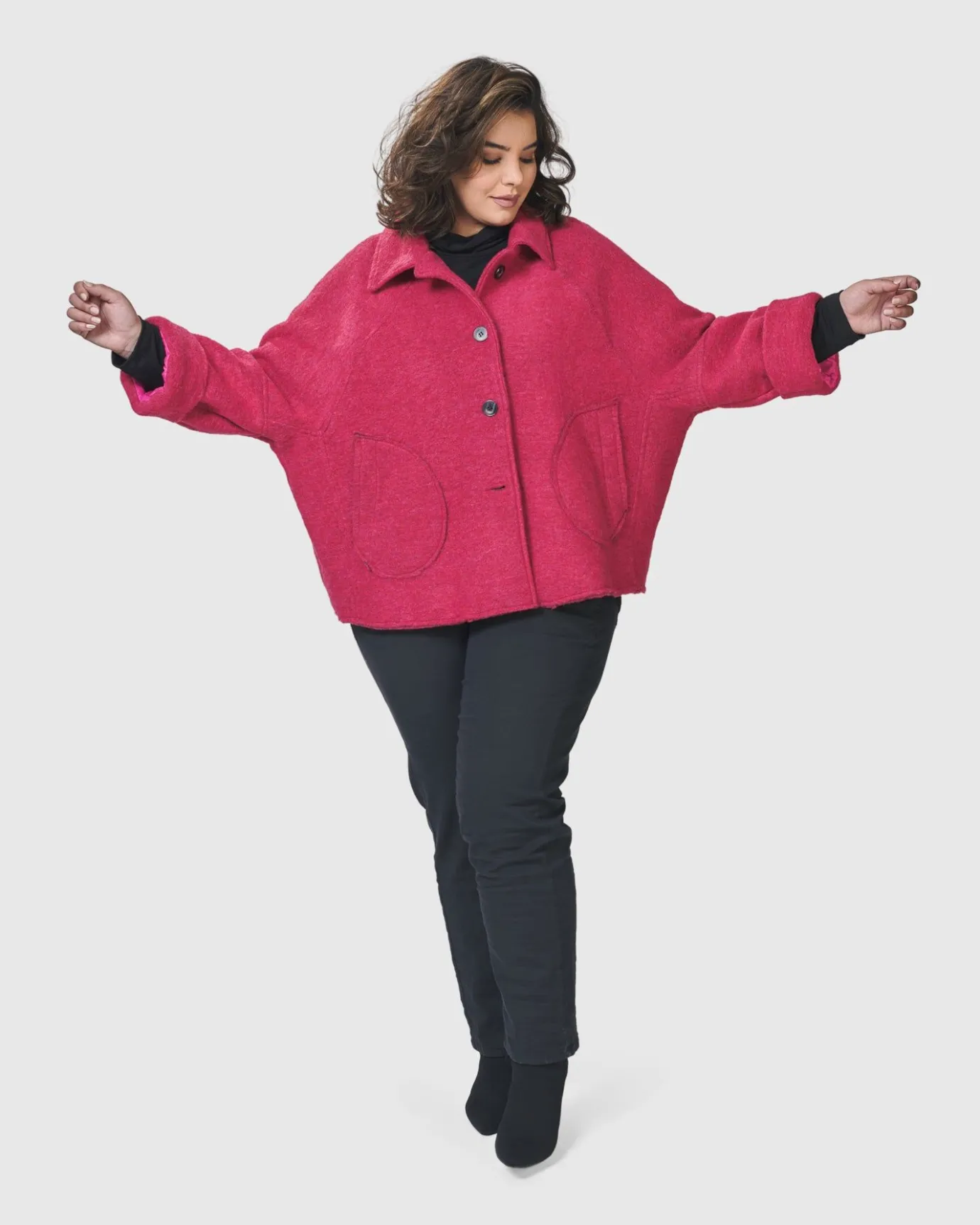 Women Alembika Plus<Lady Bird Jacket, Rose