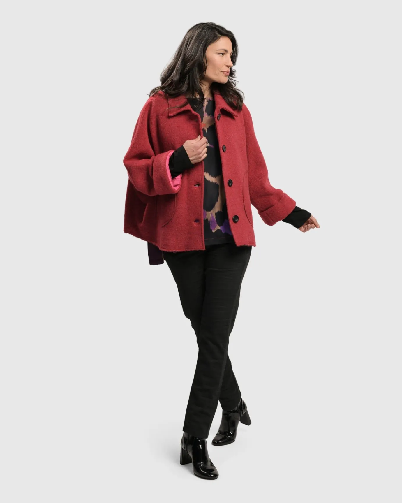 Women Alembika Plus<Lady Bird Jacket, Rose
