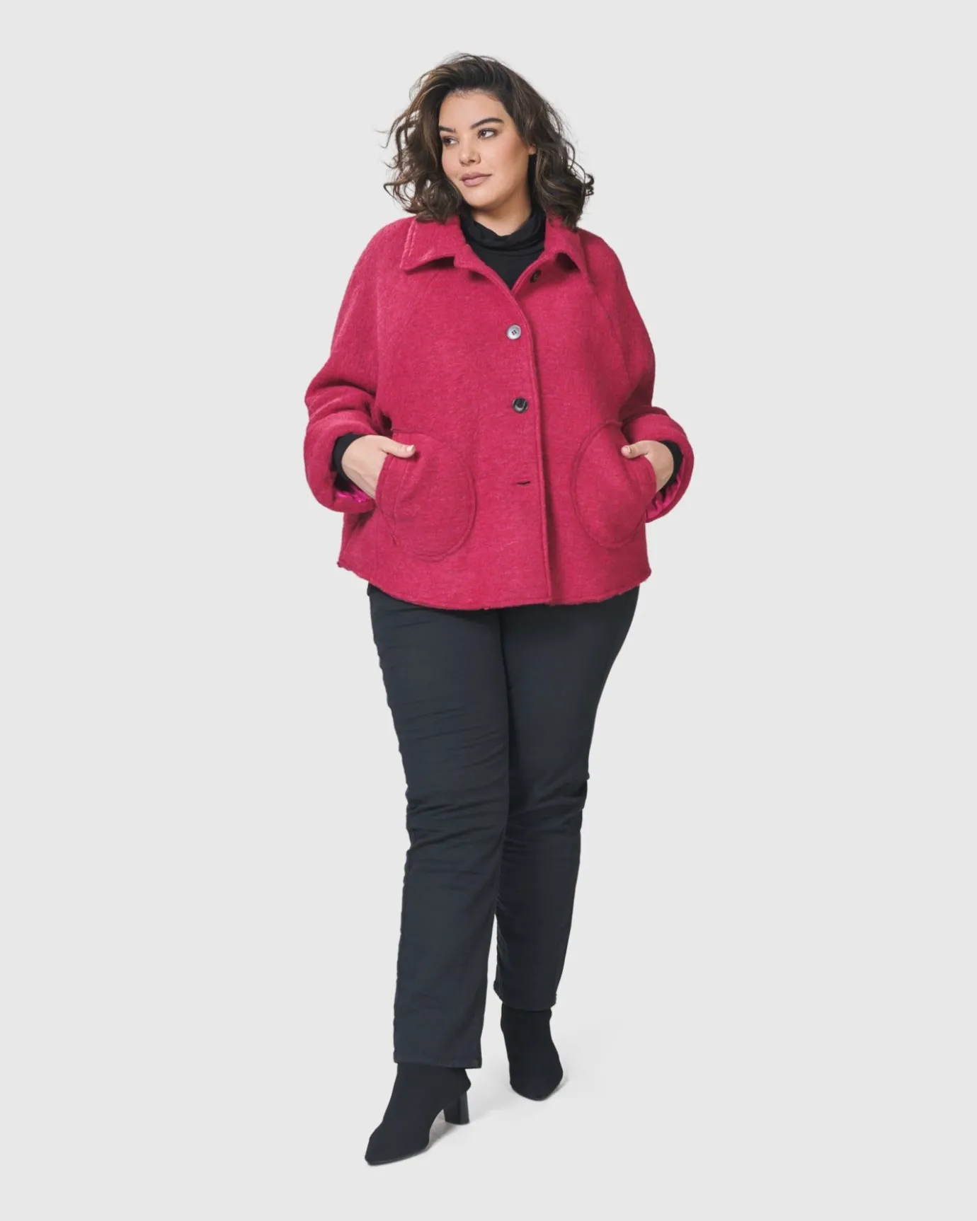 Women Alembika Jackets<Lady Bird Jacket, Rose