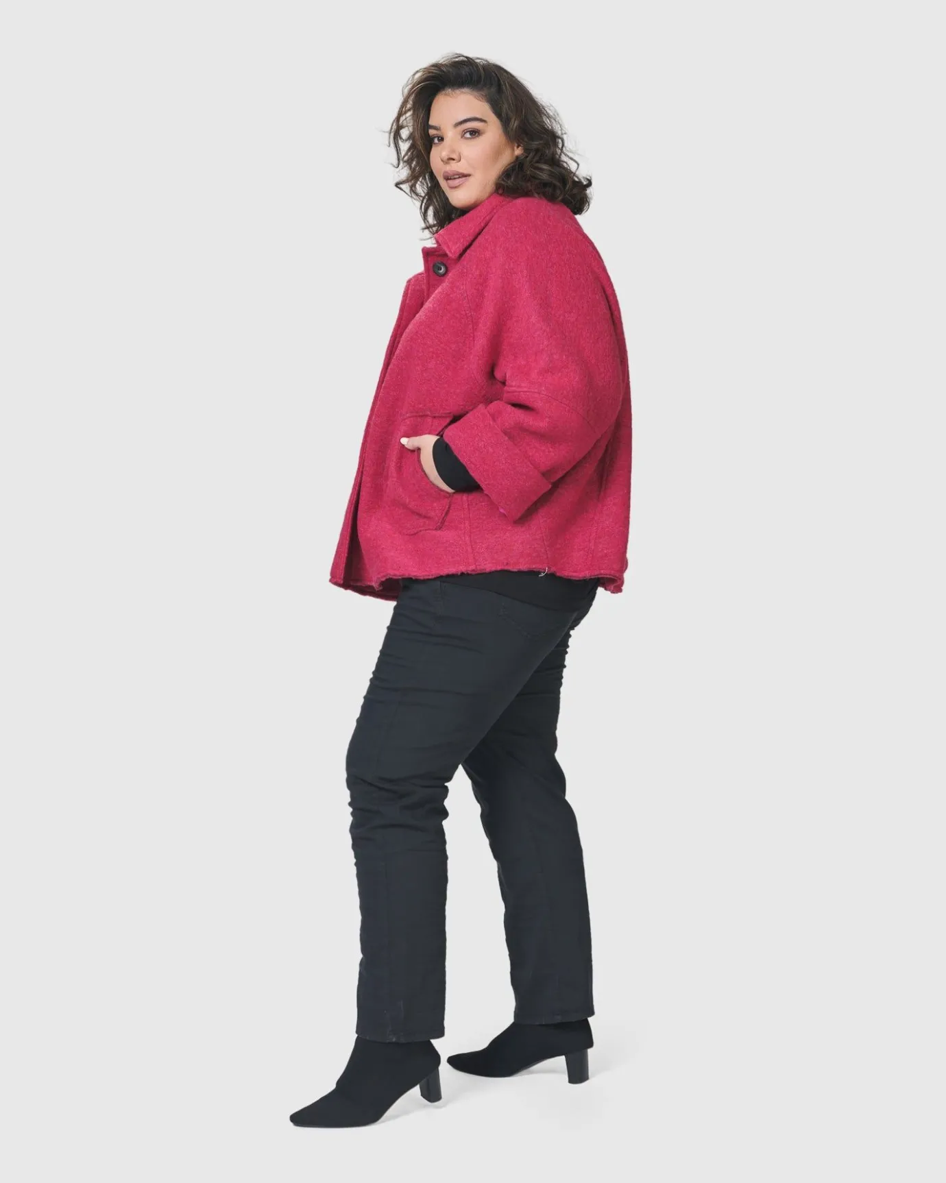 Women Alembika Jackets<Lady Bird Jacket, Rose