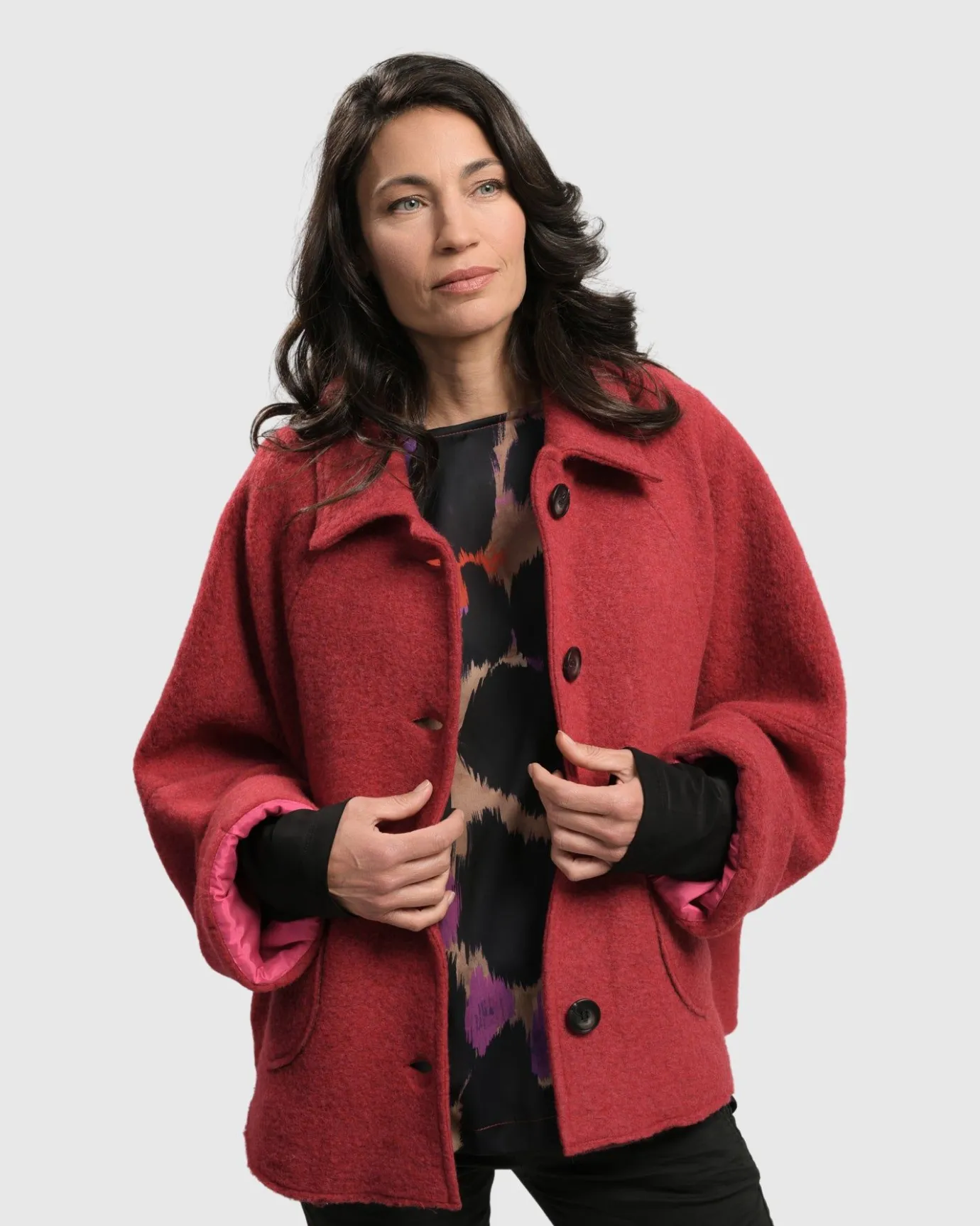 Women Alembika Jackets<Lady Bird Jacket, Rose