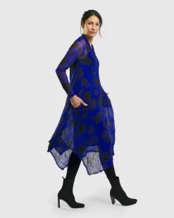 Women Alembika Dresses<Ladybug A-Line Dress, Royal