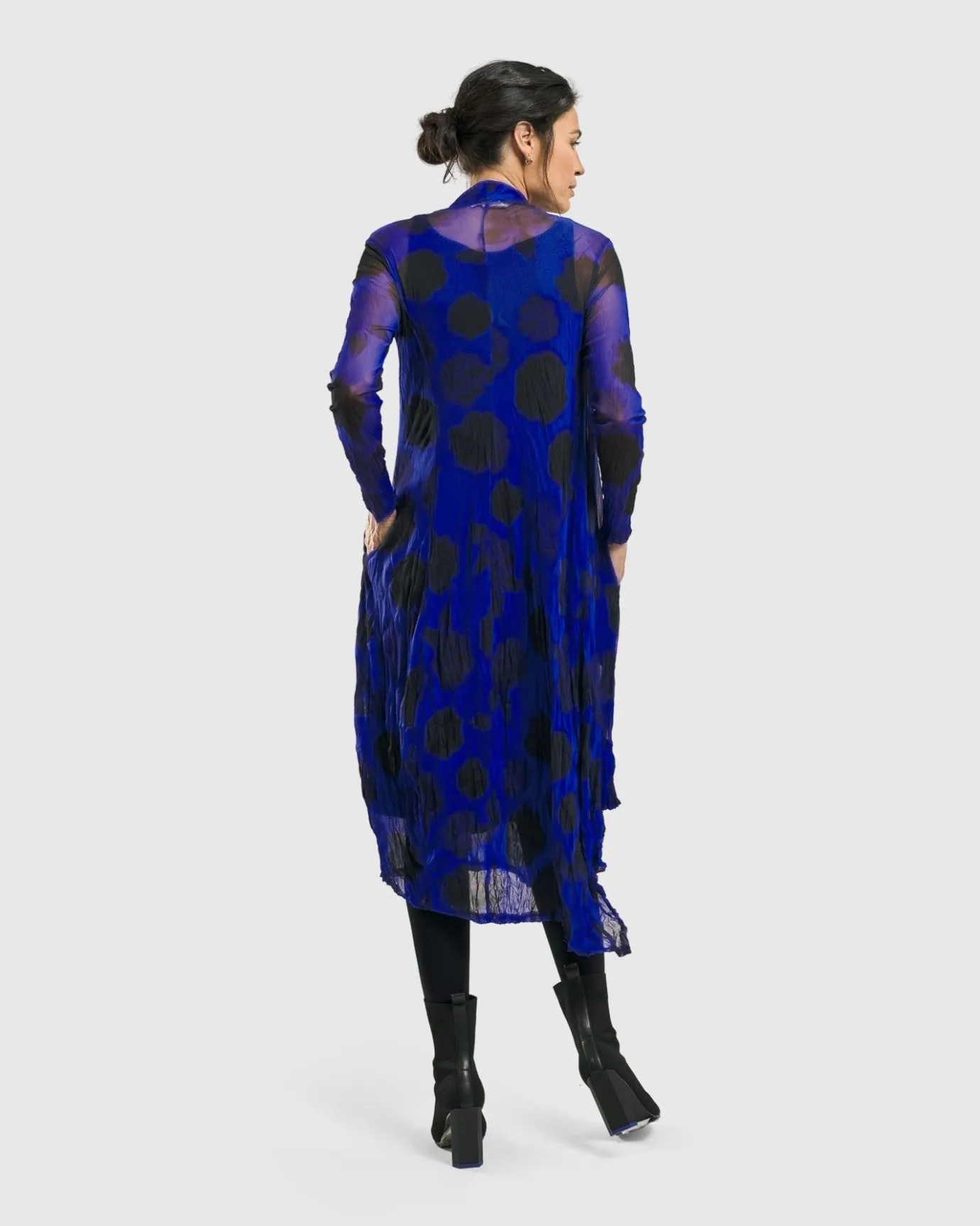 Women Alembika Plus<Ladybug A-Line Dress, Royal